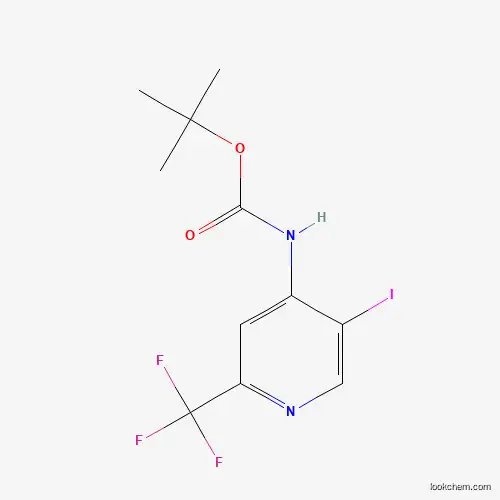 tert-butyl 2-(trifluoromethyl)-5-iodopyridin-4-ylcarbamate
