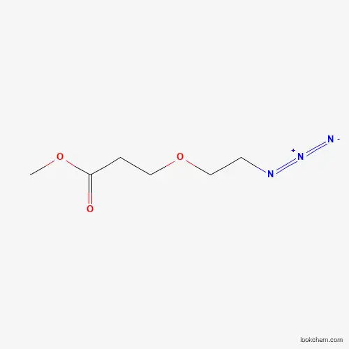 Molecular Structure of 1835759-80-2 (Azido-PEG1-methyl ester)