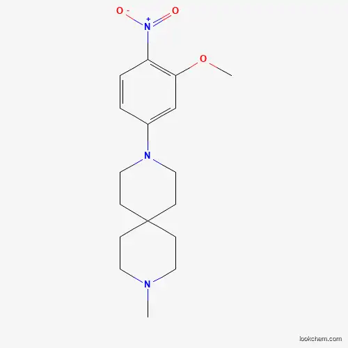 3-(3-methoxy-4-nitrophenyl)-9-methyl-3,9-diazaspiro[5.5]undecane