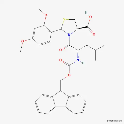 Fmoc-Leu-Cys[Psi(Dmp,H)Pro]-OH