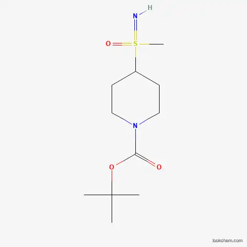 tert-Butyl 4-[imino(methyl)oxo-lambda6-sulfanyl]piperidine-1-carboxylate