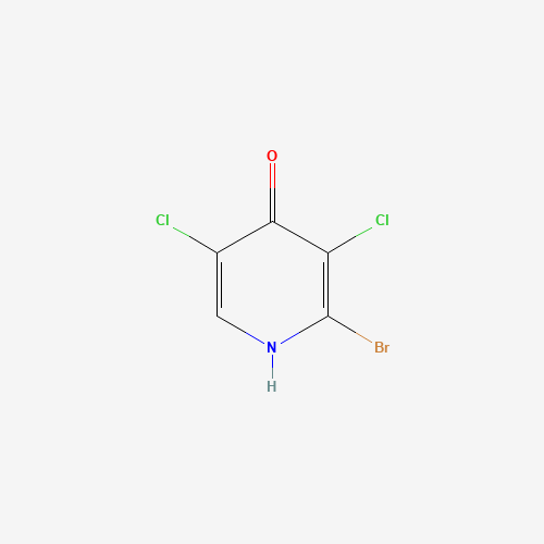 Molecular Structure of 1970-38-3 (2-Bromo-3,5-dichloro-4-hydroxypyridine)
