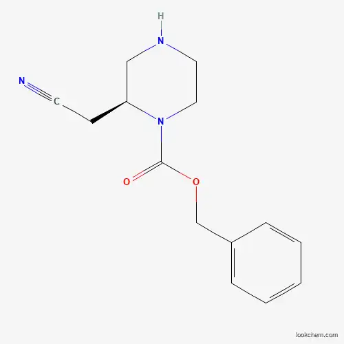 Benzyl(S)-2-(cyanomethyl)piperazine-1-carboxylate