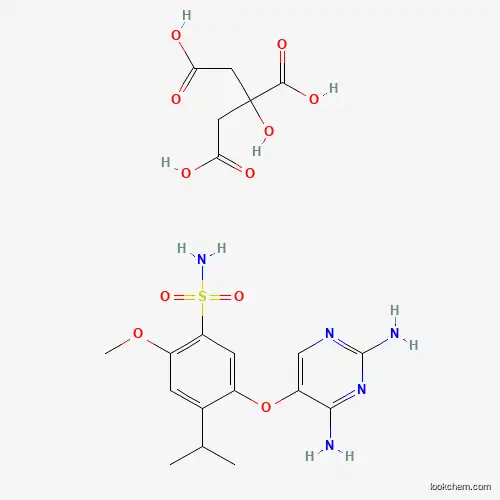 Molecular Structure of 2310299-91-1 (Gefapixant citrate)