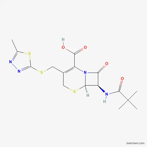 Molecular Structure of 2384108-14-7 (Cefazolin pivaloyl)