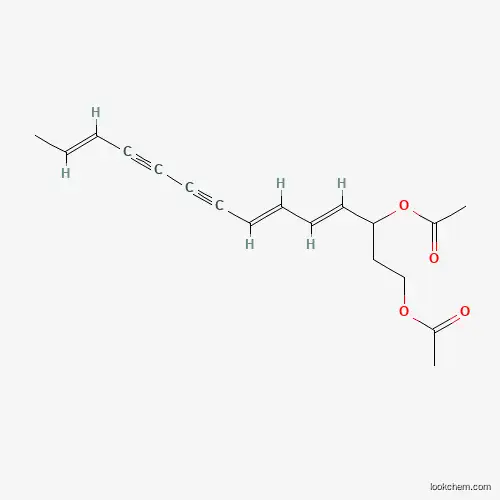 （4E,6E,12E)-Tetradecatriene-8,10-diyne-1,3-diyl diacetate[29576-66-7]