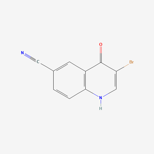 3-bromo-4-oxo-1h-quinoline-6-carbonitrile