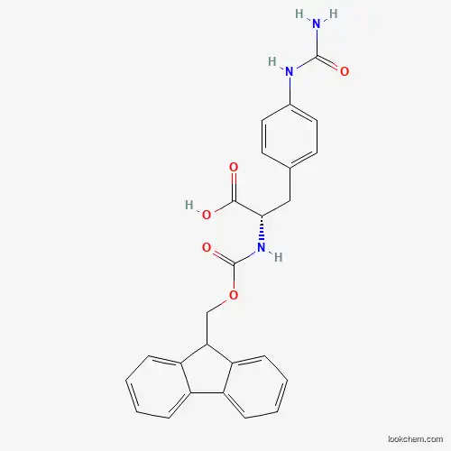 Molecular Structure of 324017-23-4 (Fmoc-Aph(Cbm)-OH)