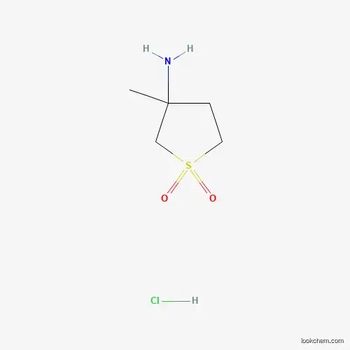 (3-Methyl-1,1-dioxidotetrahydro-3-thienyl)amine hydrochloride
