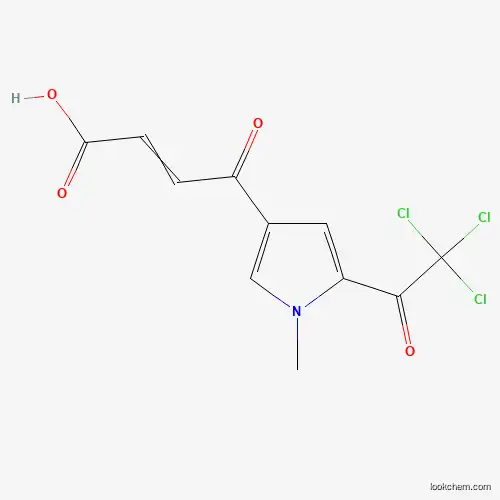 (2E)-4-[1-methyl-5-(2,2,2-trichloroacetyl)-1H-pyrrol-3-yl]-4-oxobut-2-enoic acid