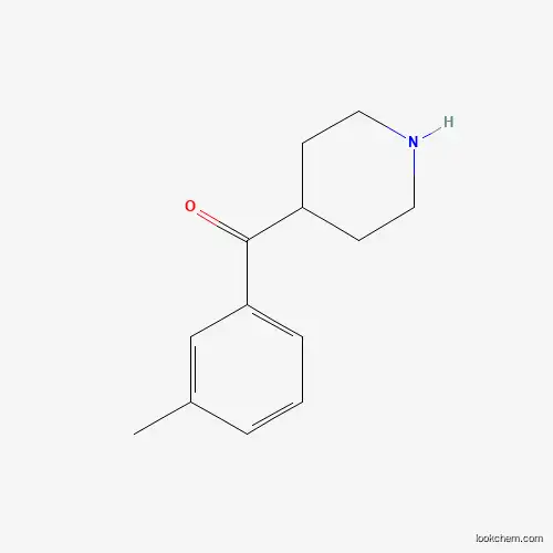 (3-methylphenyl)-4-piperidinylmethanone