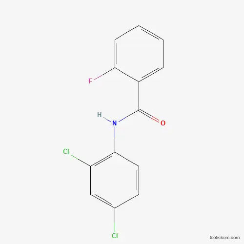 Molecular Structure of 349128-45-6 (N-(2,4-dichlorophenyl)-2-fluorobenzamide)