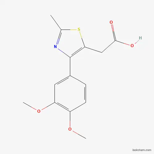 2-(4-(3,4-Dimethoxyphenyl)-2-methylthiazol-5-yl)acetic acid