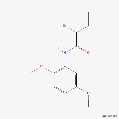 Molecular Structure of 451460-06-3 (2-bromo-N-(2,5-dimethoxyphenyl)butanamide)