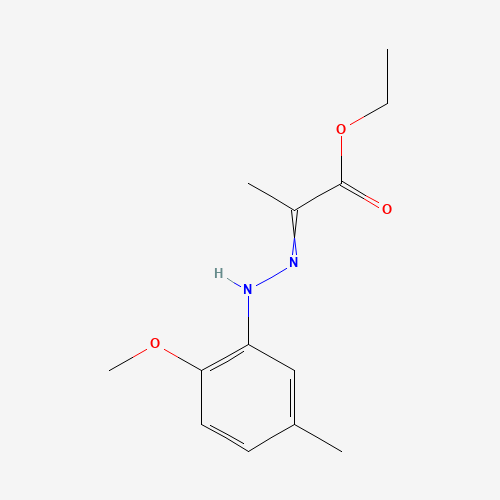 ETHYL 2-[2-(2-METHOXY-5-METHYLPHENYL)HYDRAZONO]PROPANOATE