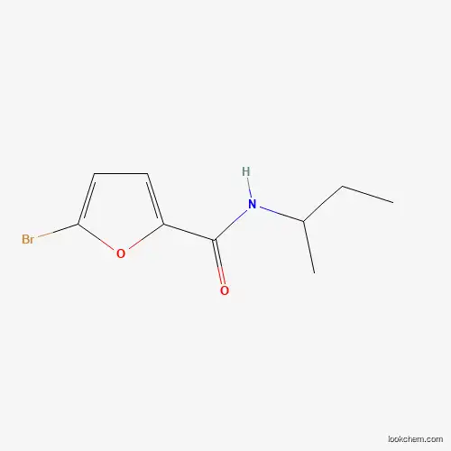 Molecular Structure of 546091-17-2 (5-Bromo-N-(sec-butyl)-2-furamide)