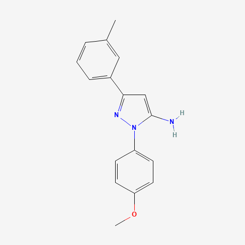 1-(4-Methoxyphenyl)-3-M-tolyl-1H-pyrazol-5-amine