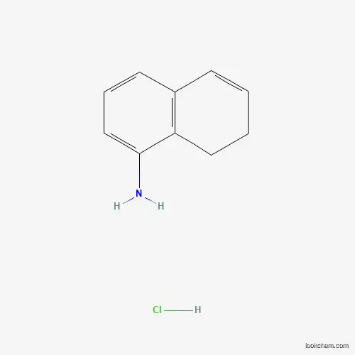 Molecular Structure of 6976-12-1 (7,8-Dihydronaphthalen-1-amine--hydrogen chloride (1/1))