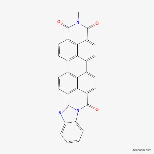 Molecular Structure of 70654-90-9 (2-Methylbenzimidazo[2,1-a]isoquinolino[4',5',6':6,5,10]anthra[2,1,9-def]isoquinoline-1,3,8(2H)-trione)