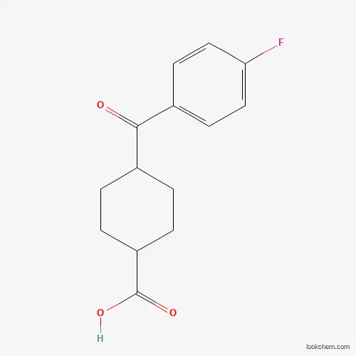 CIS-4-(4-FLUOROBENZOYL)CYCLOHEXANE-1-CARBOXYLIC ACID