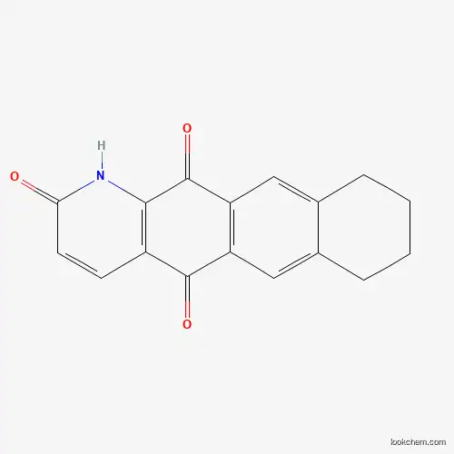 Molecular Structure of 78172-08-4 (7,8,9,10-tetrahydro-1H-naphtho[2,3-g]quinoline-2,5,12-trione)