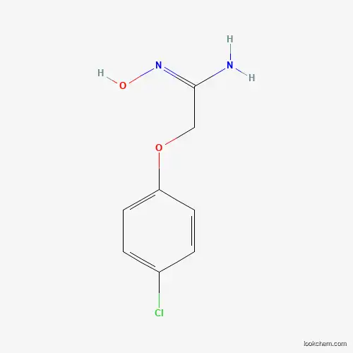 2-(4-CHLOROPHENOXY)-1-(HYDROXYIMINO)ETHYLAMINE