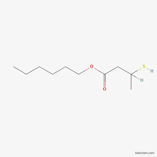 Molecular Structure of 796857-79-9 (Hexyl 3-mercaptobutanoate)