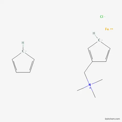 Molecular Structure of 83617-79-2 ((Ferrocenylmethyl)trimethylammonium chloride)