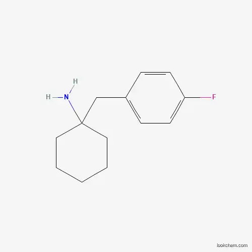 1-[(4-fluorophenyl)methyl]cyclohexanamine