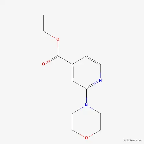 2-(4-morpholinyl)-4-Pyridinecarboxylic acid ethyl ester