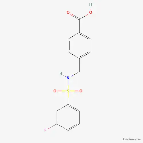 4-(([(3-FLUOROPHENYL)SULFONYL]AMINO)METHYL)BENZOIC ACID