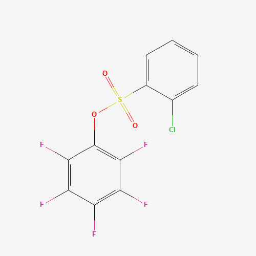 Pentafluorophenyl 2-chloro-benzenesulfonate