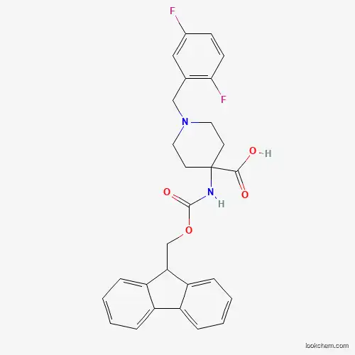 4-(Fmoc-amino)-1-(2,5-difluorobenzyl)-4-carboxypiperidine