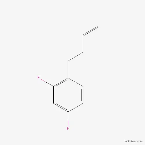 Molecular Structure of 951893-32-6 (4-(2,4-Difluorophenyl)-1-butene)