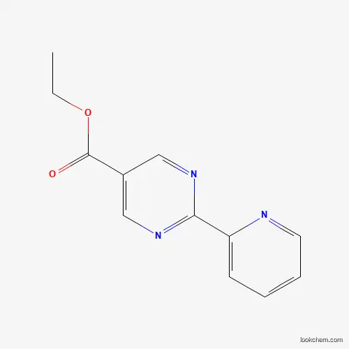 Molecular Structure of 954226-91-6 (Ethyl 2-(pyridin-2-yl)pyrimidine-5-carboxylate)