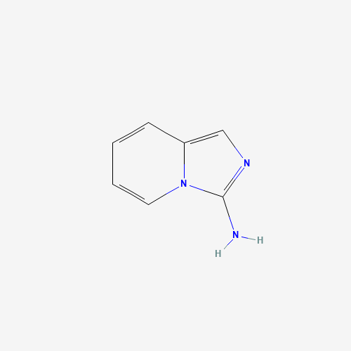 Molecular Structure of 1005514-74-8 (3-Aminoimidazo[1,5-a]pyridine)