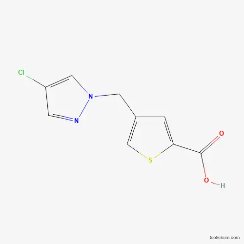 4-[(4-CHLORO-1H-PYRAZOL-1-YL)METHYL]THIOPHENE-2-CARBOXYLIC ACID