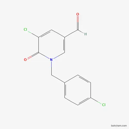 5-chloro-1-(4-chlorobenzyl)-6-oxo-1,6-dihydro-3-pyridinecarbaldehyde