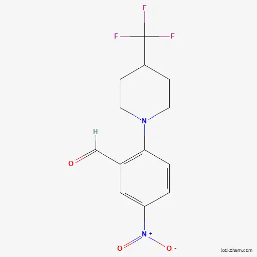 5-니트로-2-[4-(트리플루오로메틸)피페리디노]벤젠카브알데히드