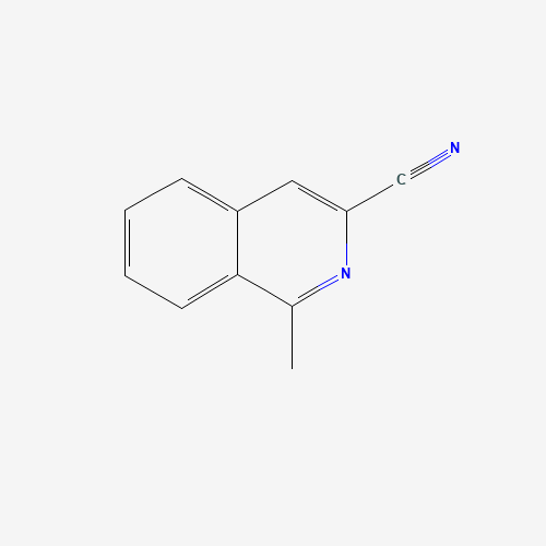 Molecular Structure of 1079651-22-1 (1-Methylisoquinoline-3-carbonitrile)