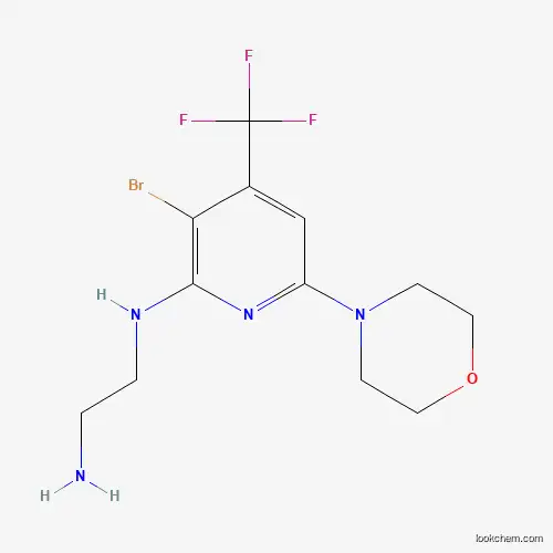 N*1*-(3-Bromo-6-morpholin-4'-yl-4-(trifluoromethyl)pyridin-2-yl)ethane-1,2-diamine