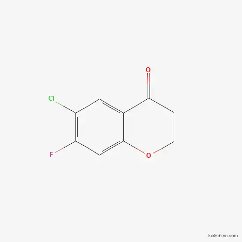 6-chloro-7-fluoro-3,4-dihydro-2H-1-benzopyran-4-one