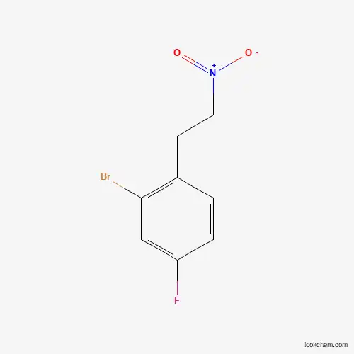 2-Bromo-4-fluoro-1-(2-nitroethyl)benzene 97%