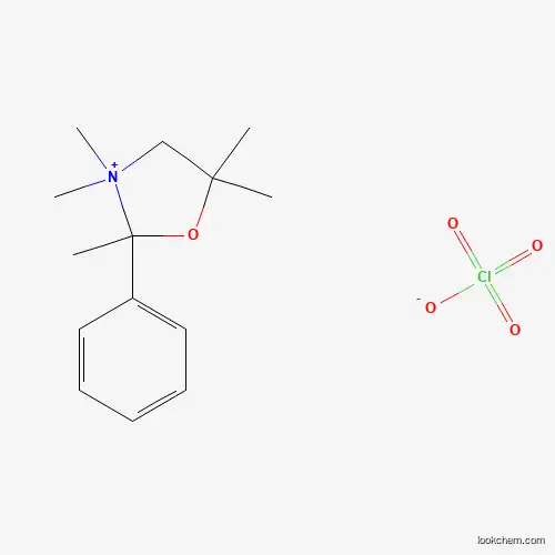 Molecular Structure of 1152-80-3 (2,3,3,5,5-Pentamethyl-2-phenyl-1,3-oxazolidin-3-ium perchlorate)