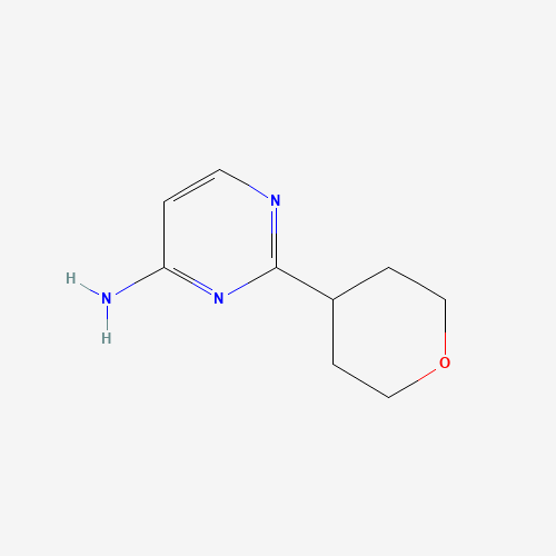 2-(Tetrahydro-2H-pyran-4-yl)pyriMidin-4-aMine(1159821-30-3)