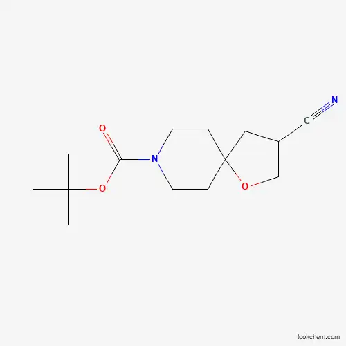 Tert-butyl 3-cyano-1-oxa-8-azaspiro[4.5]decane-8-carboxylate