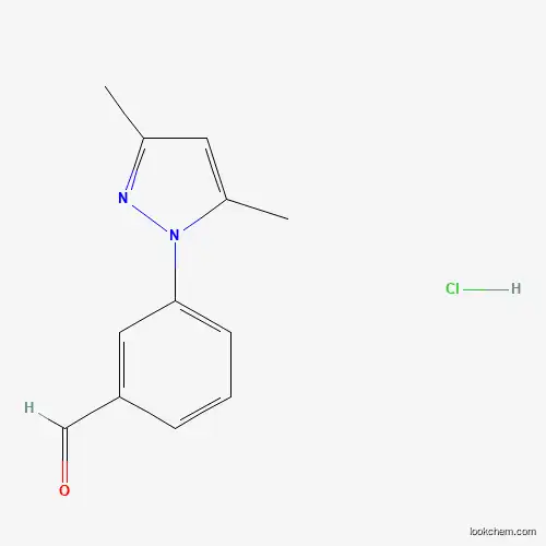 3-(3,5-DIMETHYL-PYRAZOL-1-YL)-BENZALDEHYDEHYDROCHLORIDE