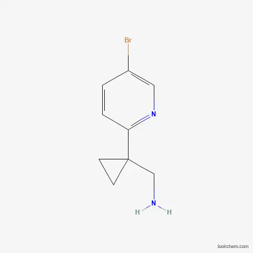 (1-(5-BROMOPYRIDIN-2-YL)CYCLOPROPYL)METHANAMINE