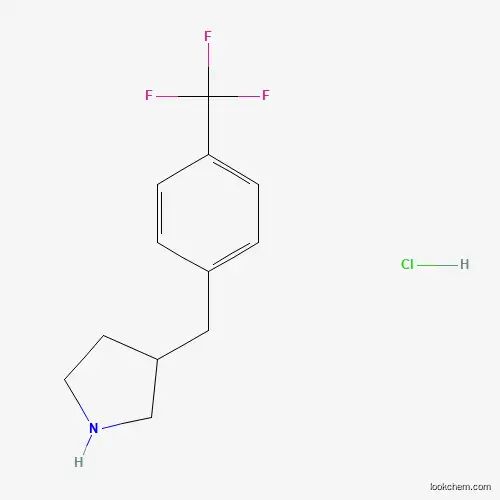 3-(4-(trifluoromethyl)benzyl)pyrrolidine hydrochloride