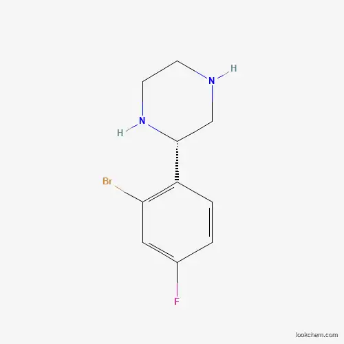 (S)-2-(2-Bromo-4-fluorophenyl)piperazine